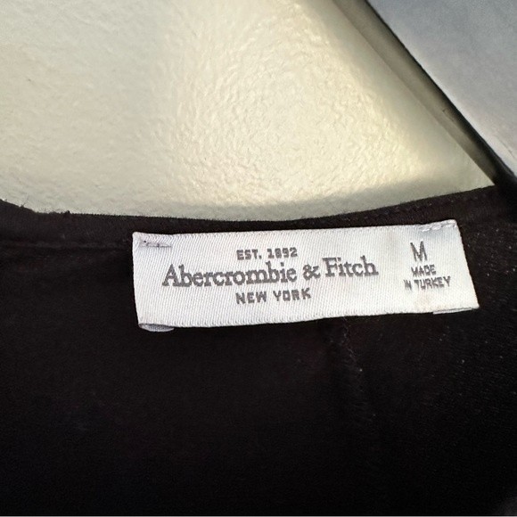 Abercrombie & Fitch Black Zip Up Tunic Dress Medium - Picture 2 of 8